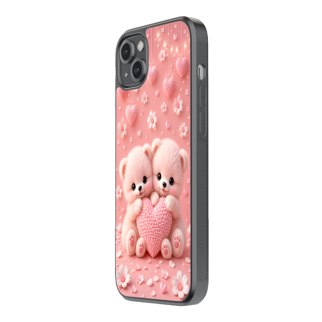 Sweetheart Teddy Duo Phone Case