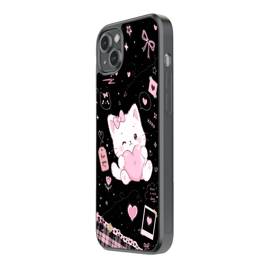 Cute Kitty Love Phone Case