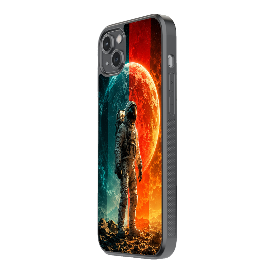 Cosmic Astronaut Premium Glass Phone Case